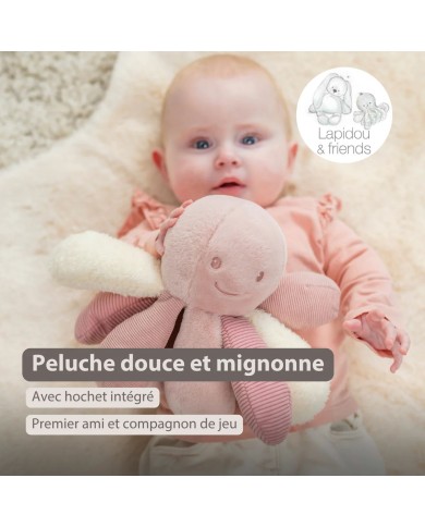 Pieuvre d'activité Lapidou - rose