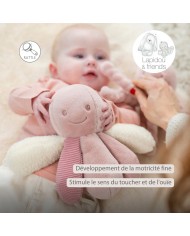 Pieuvre d'activité Lapidou - rose