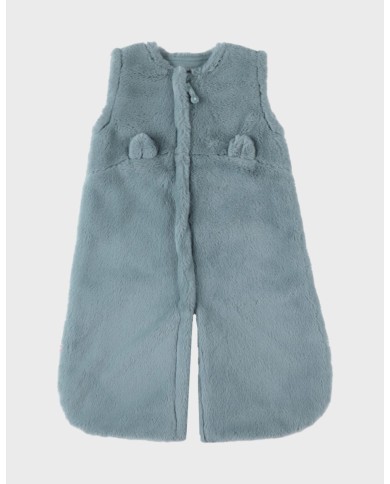 Gigoteuse Nomade 1-6m, Ultra douce - Bleu