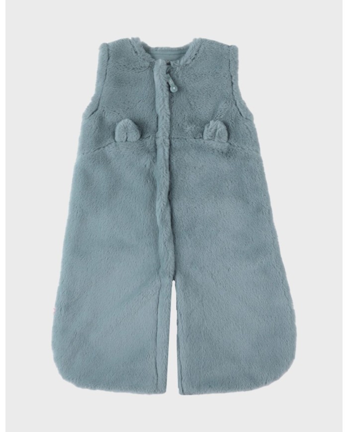 Gigoteuse Nomade 1-6m, Ultra douce - Bleu