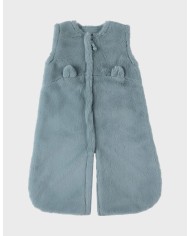 Gigoteuse Nomade 1-6m, Ultra douce - Bleu