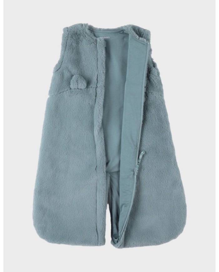Gigoteuse Nomade 1-6m, Ultra douce - Bleu