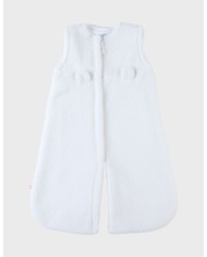 Gigoteuse 70 cm en sherpa - Blanc
