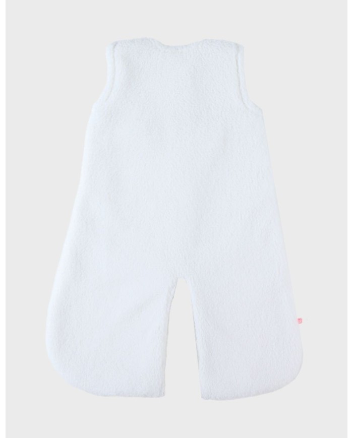 Gigoteuse 70 cm en sherpa - Blanc