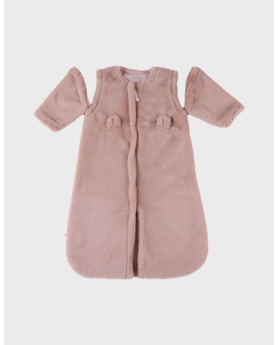 Gigoteuse Nomade 1-6m, Ultra douce - Rose