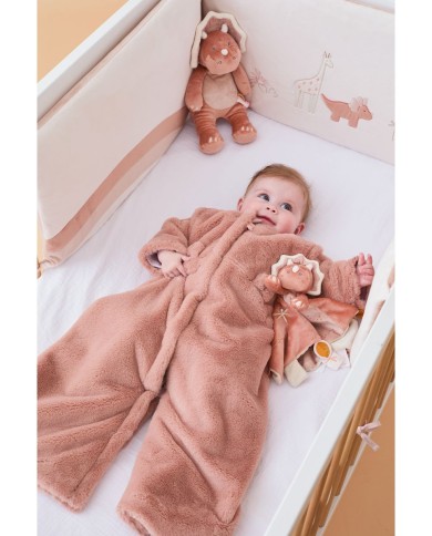 Gigoteuse Nomade 1-6m, Ultra douce - Rose