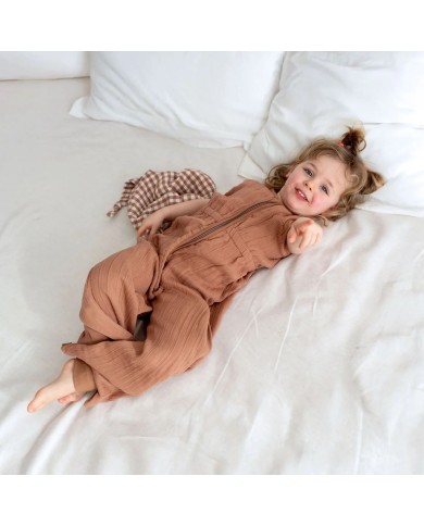 Sac de nuit 12-24m swaddle 28 moka - TOG 0.5